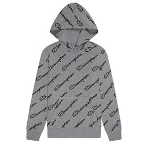 Champion Youth size large grey hoodie